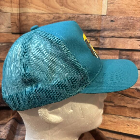 Bass Pro Shops Teal Hat Mesh Adjustable SnapBack Cap Fishing Hunting Outdoors - Picture 2 of 8